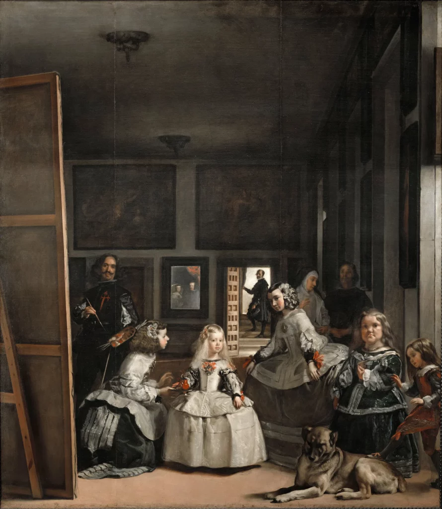 Diego Rodríguez de Silva y Velázquez 
<em>Las Meninas</em> 
1656 
Museo Nacional del Prado, Madrid 
Stefano Bianchetti/Bridgeman Images