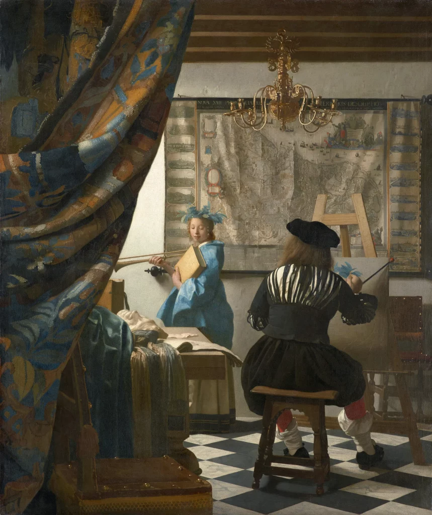 Johannes Vermeer van Delft 
<em>The Art of Painting </em>
1666/1668
Kunsthistorisches Museum, Wien Bridgeman Images