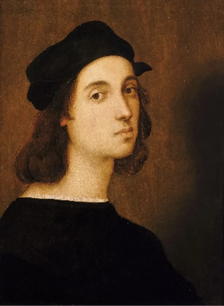 Raffaello Sanzio 
<em>Autorretrato</em> 
1506 
Gallerie degli Uffizi, Firenze 
Gabinetto Fotografico delle Gallerie degli Uffizi - Su concessione del Ministero della Cultura